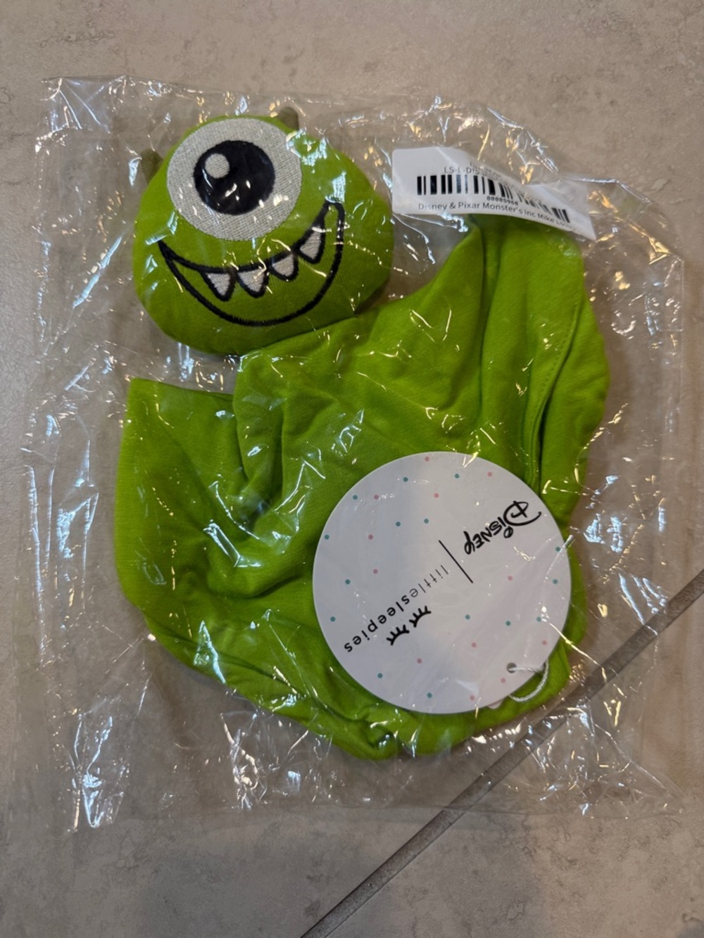 Disney Mike Monsters Inc. Little Sleepies Lovey